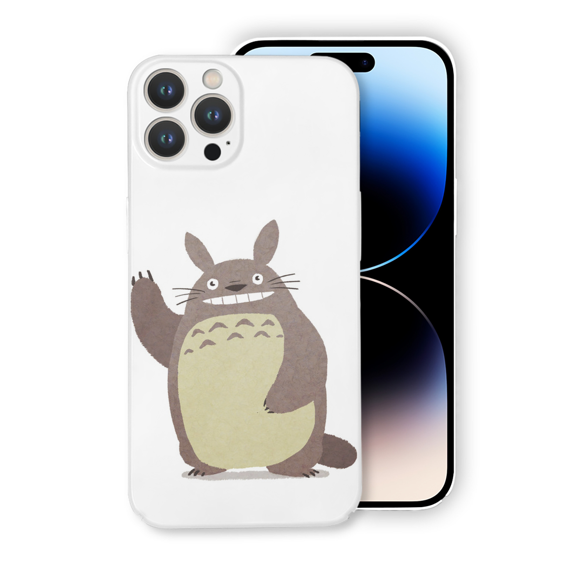 （画像用） となりのトトロ 草壁メイ 草壁サツキ My Neighbor Totoro Satsuki Kusakabe Mei Kusakabe 【iPhone 14シリーズ対応】ハードケース